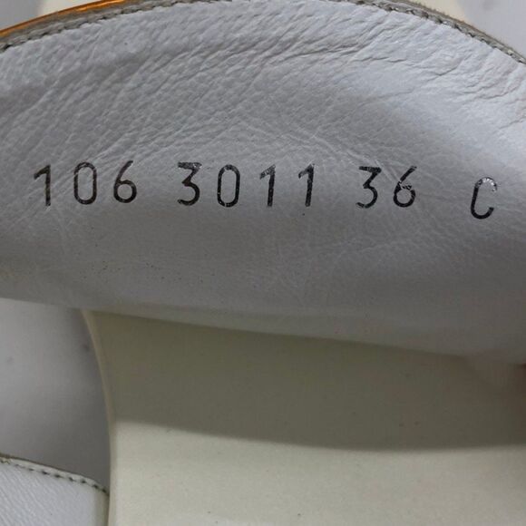 Gucci Y2K Gold Topaz Horsebit Platform Thong Sandals w/ Box Size EU 36/US 5.5 - Picture 9 of 11